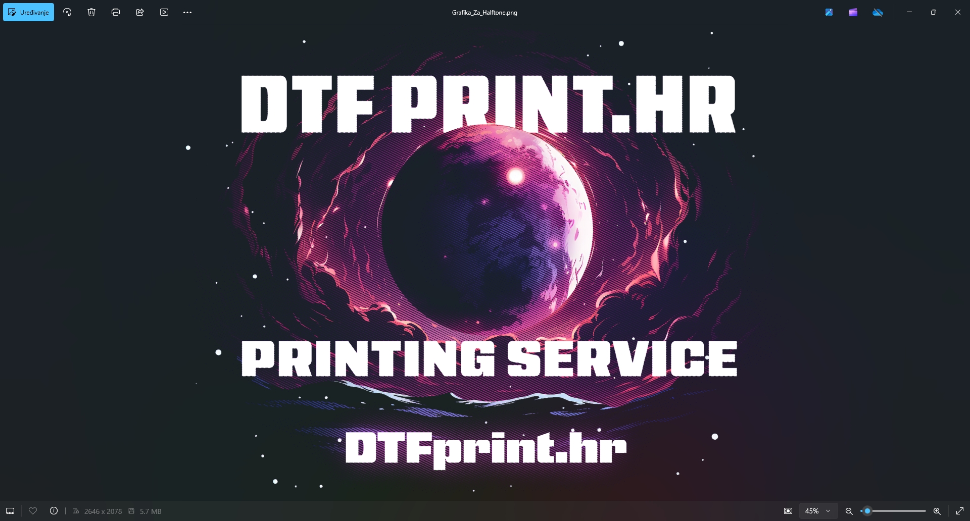 DTF Halftone Tutorial