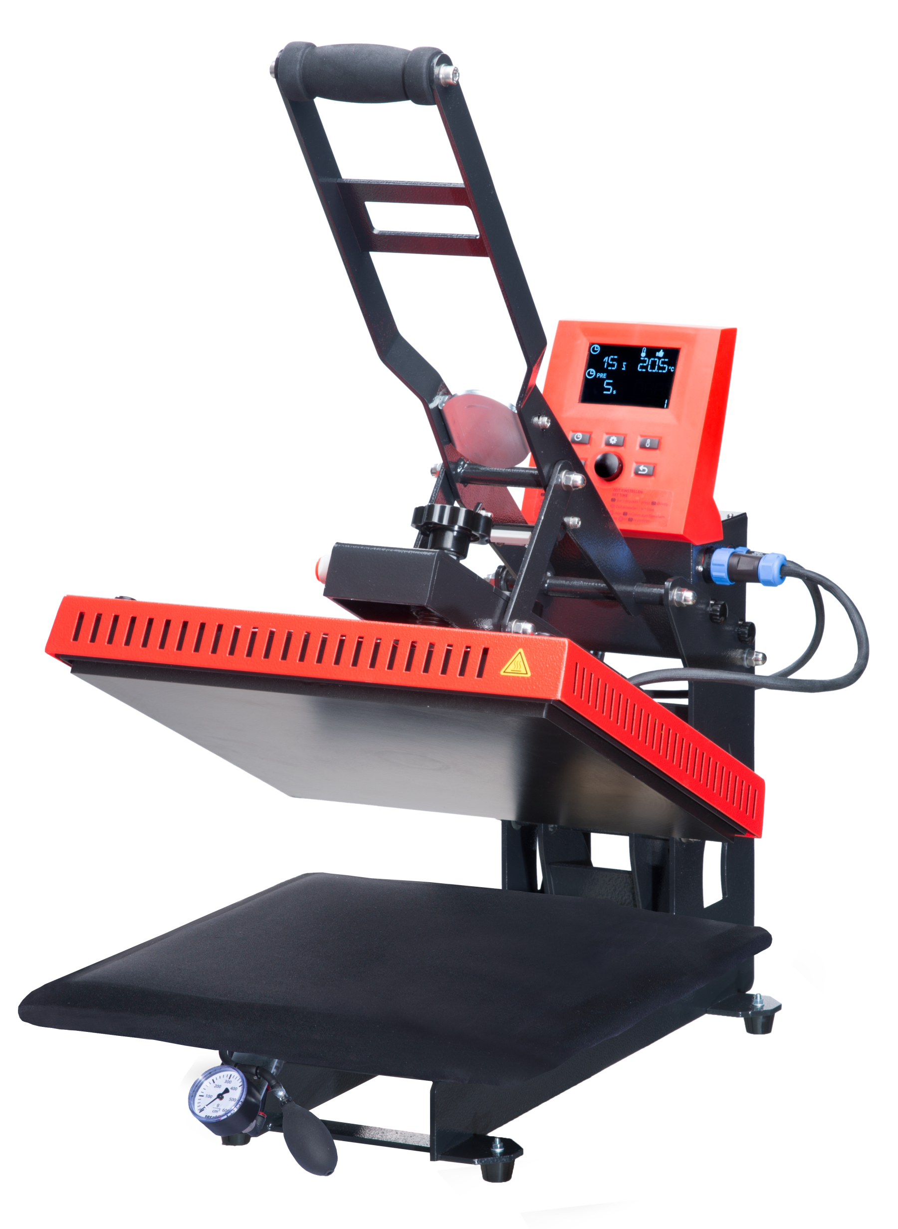 Secabo TC5 SMART MEMBRAN modulare Transferpresse 38cm x 38cm mit Bluetooth