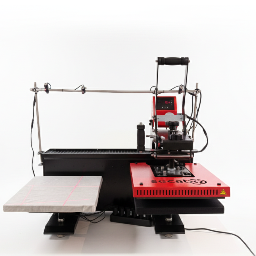 Secabo TD7 LITE x Laser termo preša s dvije stanice 40cm x 50cm