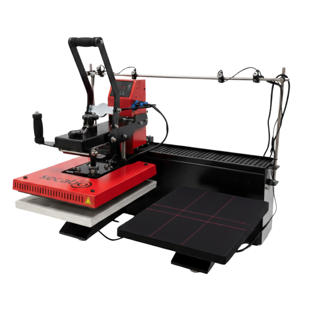 Secabo TD7 LITE x Laser termo preša s dvije stanice 40cm x 50cm