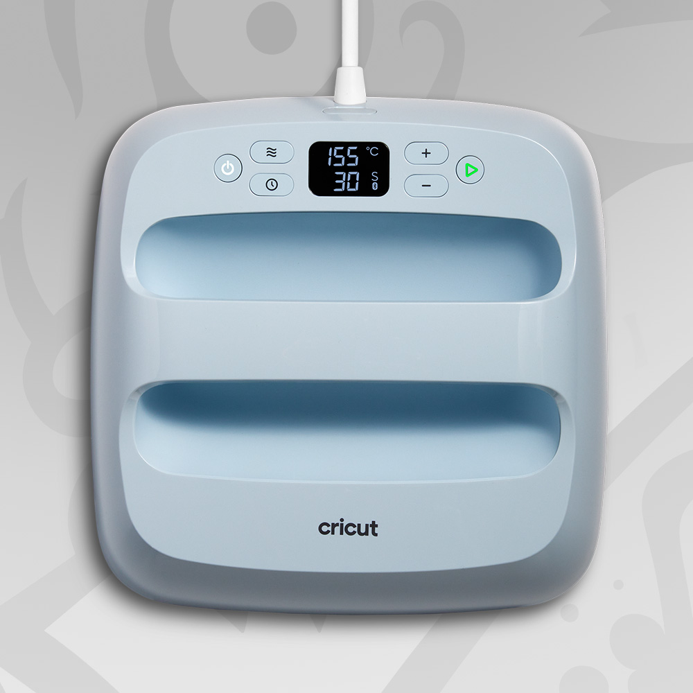 Cricut EasyPress 3, kompakte Transferpresse 22,5cm x 22,5cm, 205°C, Bluetooth®