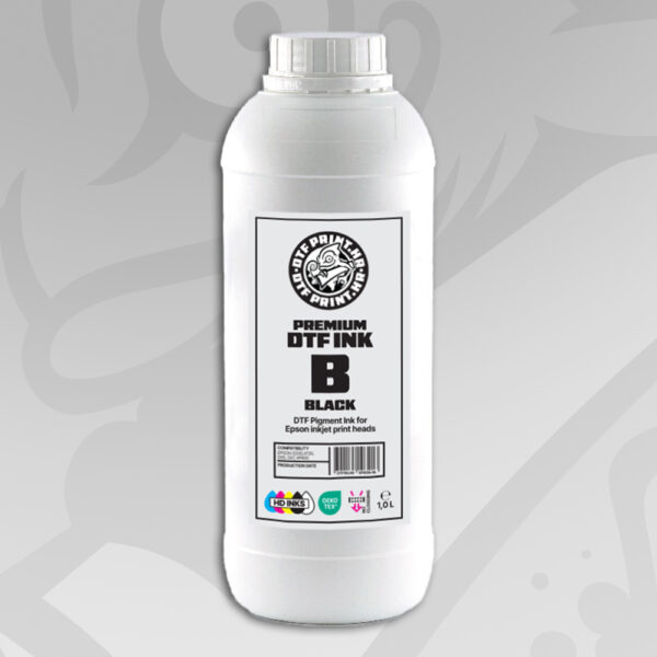 DTF Premium pigmentna boja za inkjet printere - 1l - Black