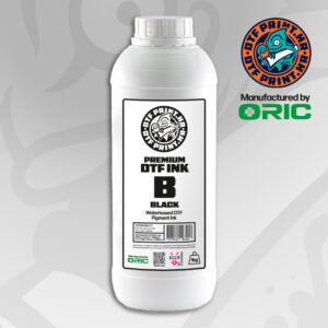 Inchiostro pigmentato DTF Premium per stampanti a getto d'inchiostro - 1l - Nero