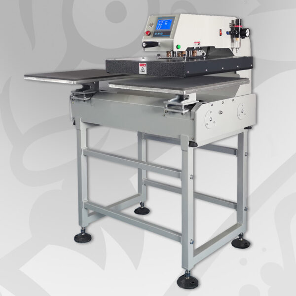 Professional_pneumatic_double_station_heat_press_with_lasers_and_stand