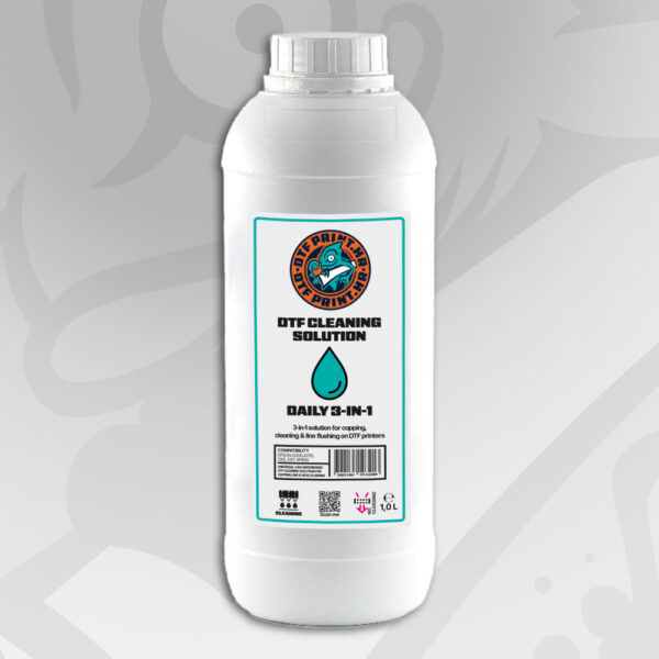 DTF Cleaner 3 u 1 tekućina – univerzalno čišćenje glava za DTF printere i wet capping