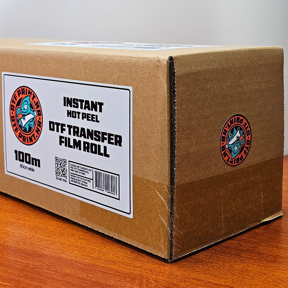 DTFPrint® DTF Transfer Film – Instant Hot Peel, Duplo Premazan, Mat, 60cm, 100m - Slika 4