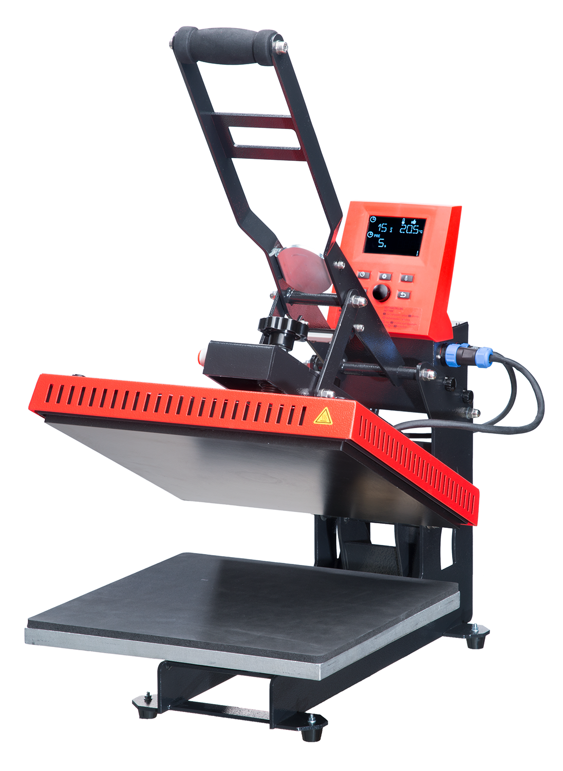 Secabo TC5 SMART modularna termo preša 38cm x 38cm s Bluetooth-om